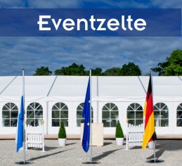 Alles aus einer Hand von Event Catering München, Zelte, Eventausstattung, Künstler